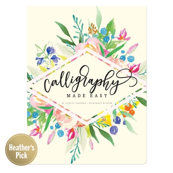 Calligraphy Made Easy Book Brand New Journal by Picadilly - Picture 1 of 3